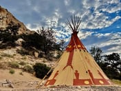 Native American Bison Tipi