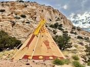 Native American Shaman Tipi