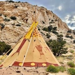 Native American Shaman Tipi
