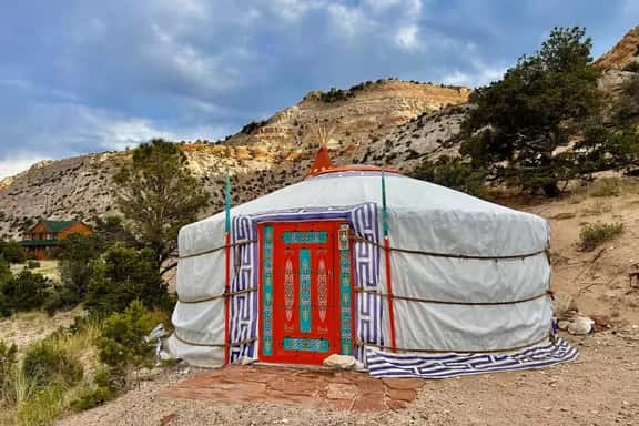 Roadside Mongolian Yurt - Image 1