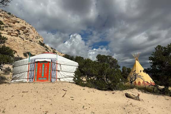 Hilltop Mongolian Yurt - Image 1